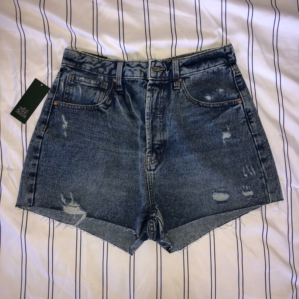Wild Fable highest rise cutoff shorts NWT.